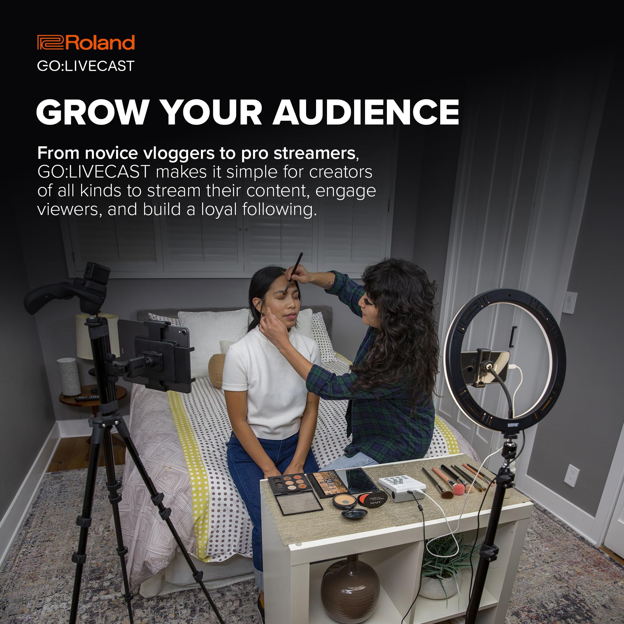 Roland GO:LIVECAST | Livestreaming Studio for Smartphones